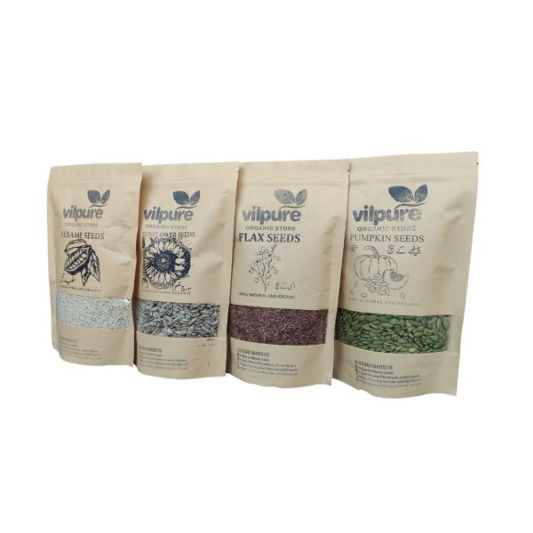 PCOS Seed Cycling Four Seeds Package - Pack of 4 Seeds - Image 6